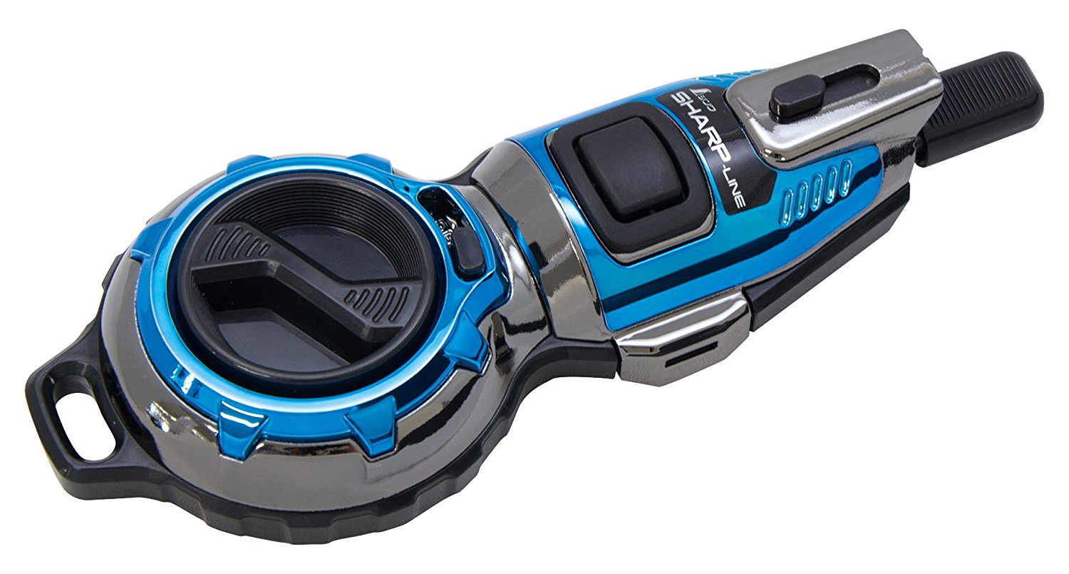 シンワ測定 シンワ ハンディ墨つぼJR.PLUS自動巻 シャープライン メタルブルー