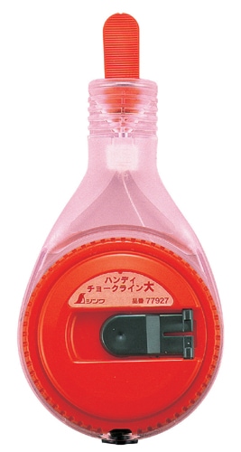 シンワ測定 ハンディチョ-クライン 大 手巻 赤 77927