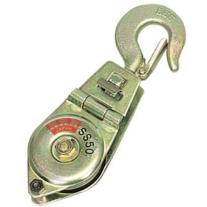 送料無料】HHH シンプル型ブロック SS100 シンプルスナッチ 100mm 