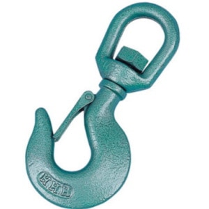 メーカー欠品中 次回3月中旬入荷予定です　HHH スイベルフック ラッチ付 YH350 350kg 1.8t