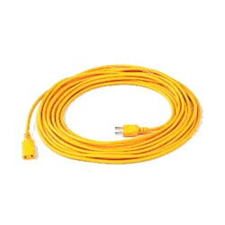 KYOCERA 延長コード 0.75mm×2芯×10m 黄色