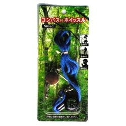 山菜採り用品 コンパス付ホイッスル NKH-1