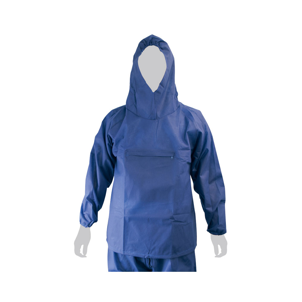 カヴァーワーク 不織布 ヤッケ 3Ｌサイズ ネイビー FT-920