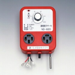 農電電子サーモ 単相/三相200V 16A 加温冷却兼用 ND-820
