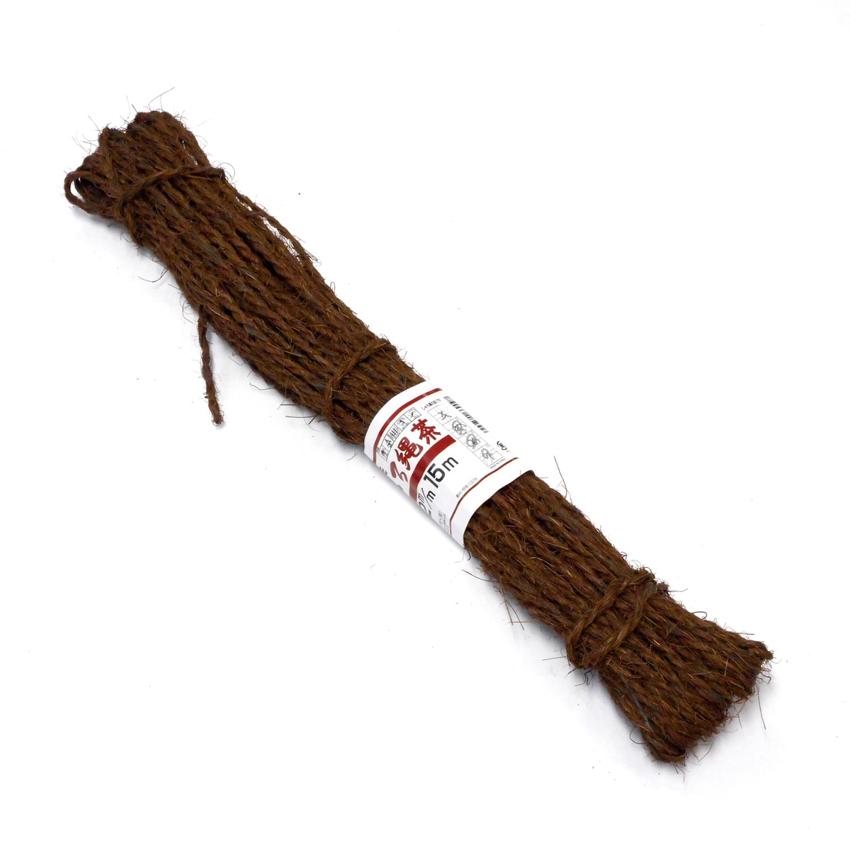 自然作 しゅろ縄 茶 2mm×15m アークランズ