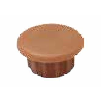 ダンドリビス　穴キャップ　8mm　Cボックス　ブラウン　A8-6