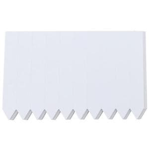 自然作 園芸 カットラベル 10枚連結×10シート 白 9.0cm アークランズ