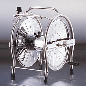 送料無料】グリーンライフ ステンレスホースリール ドラム 20-25M巻用