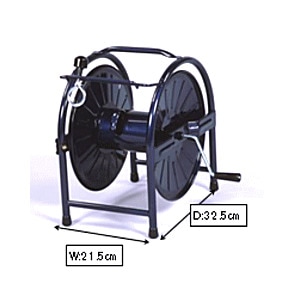 3個まで1個口 グリーンライフ  スチールホースリール コバルトブルー HR-S CB