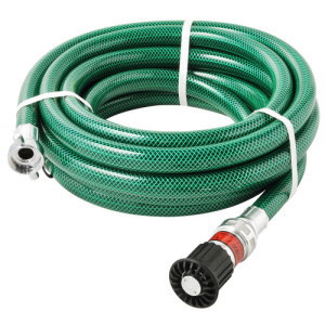 【送料無料】カクイチ クロノス  散水ホース 耐圧 防藻  19mm 洗浄ノズルセット