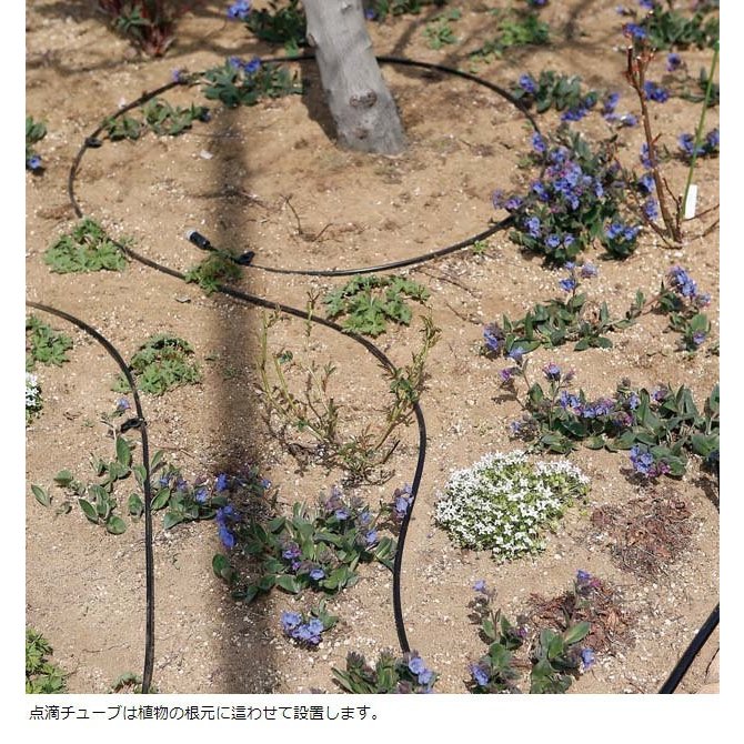 タカギ 点滴チューブスリム 5m GKS105 | 散水・灌水用品,園芸用かん水