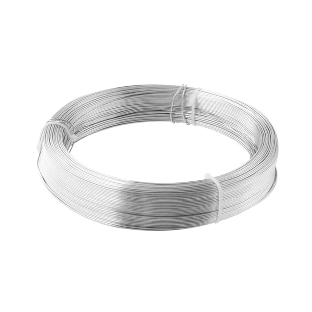 自然作 アルミ 盆栽 針金 白 400g 直径1.0mm アークランズ