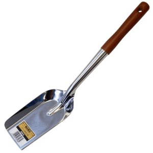 自然作 ステンレス 木柄炭十能 アークランズ