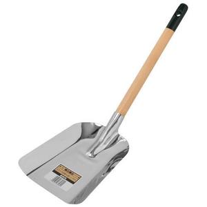 自然作 ステンレス 木柄薪十能リング付 大 アークランズ