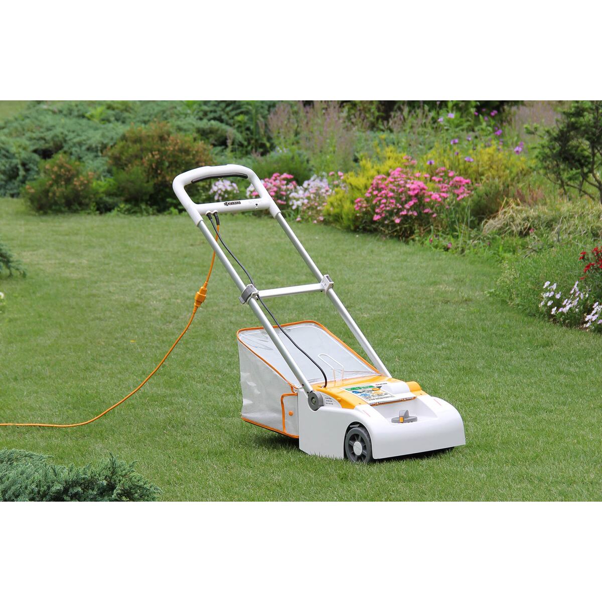 KYOCERA 電動芝刈り機 LM-2810 KYOCERA KYOCERA(京セラ) 電子芝刈機 LM-2810 (リール式5枚刃/刈