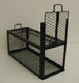 【送料無料】1台で1個口 ジャンボ捕獲器DX 黒塗装品 幅310×奥行665×高さ350mm