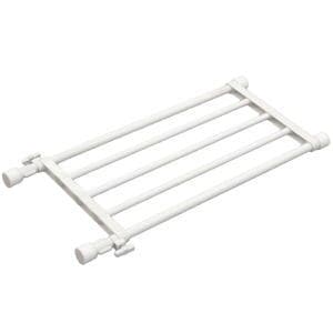 平安伸銅工業　突ぱり伸縮棚 ミニ 白　TS-45