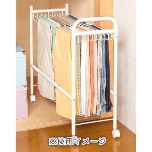 【送料無料】平安伸銅工業 ボトムスハンガースリム BHS-1