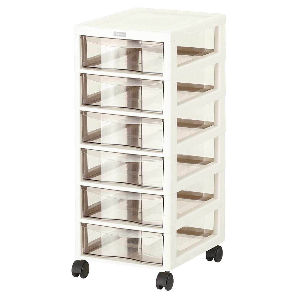 【送料無料】JEJ アプロス A4 深型 6段 アイボリー 1020141