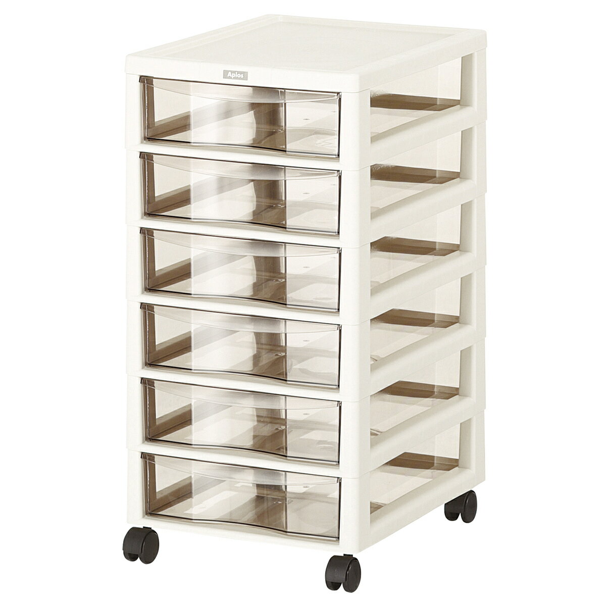 【送料無料】JEJ アプロス B4 深型 6段 アイボリー 1020080