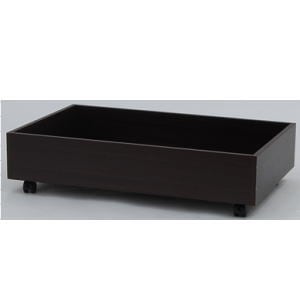 【送料無料】エイ・アイ・エス ベッド下収納BOX BSB-8020/BR 組立品 【メーカー直送・代引不可・置配不可】