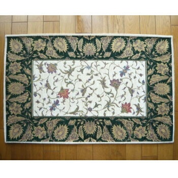 マルナカ玄関マット　ゴブラン織　シャルトル 【50×80cm】　GN-グリーン