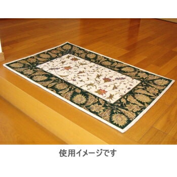 マルナカ玄関マット　ゴブラン織　シャルトル 【70×120cm】　GN-グリーン