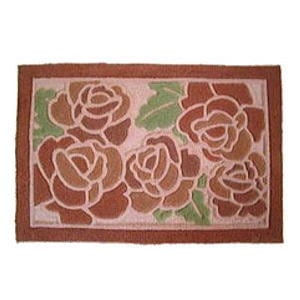 【送料無料】マルナカ 洗えるフックマット　ロワール 80×130 BE ベージュ