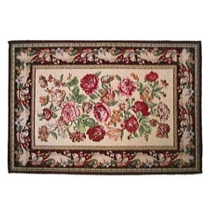 マルナカ ゴブラン織マット ニーム 60×90 BR ブラウン