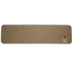 マルナカキッチンマット　麻混　【50×180cm】ストライプ　#4368-ST