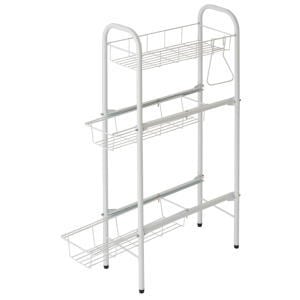 平安伸銅工業　洗濯機サイドラック 白　CW-86