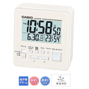 カシオ CASIO 電波目覚まし時計 デジタル DQD-805J-7JF