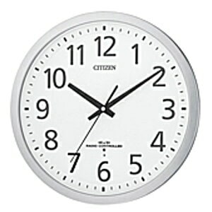 【送料無料】メーカー欠品中 次回6月下旬入荷予定です　CITIZEN シチズン 電波掛時計 スペイシーＭ462 8MY462-019 8MY462019