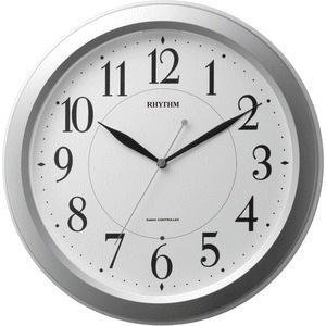 【送料無料】リズム時計 RHYTHM電波掛時計 ピュアライトM26 4MYA26SR19