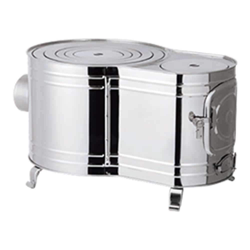 【送料無料】ホンマ製作所 ステンレス時計1型ストーブ AS-60