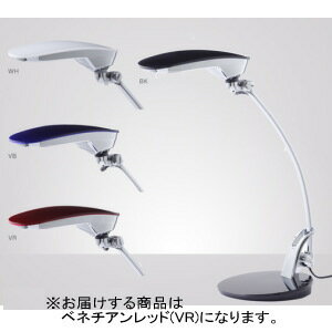 【送料無料】スワン Slimac[スライマック] LEDプチエグザーム LEDデスクライト PEX-01[PEX01]VR-ベネチアンレッド【電気スタンド】