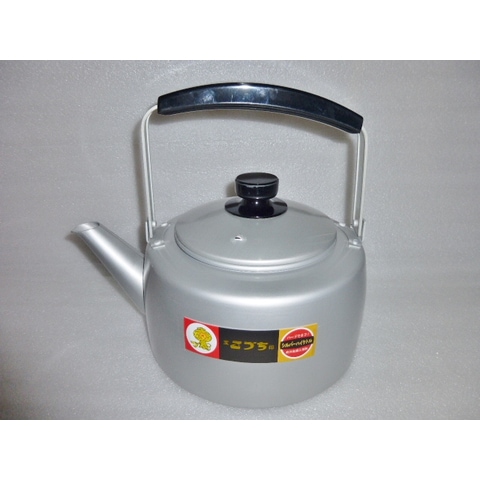 【送料無料】宝こづち印　シルバーハイケットル　5L