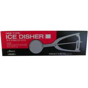 ミネックスメタル 18-8ステンレス 二ュータイプ アイスディッシャー