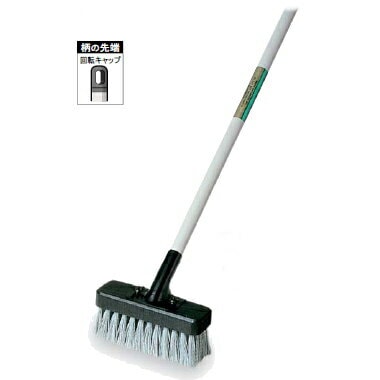 テラモト 床洗浄用 ニュー デッキブラシ CL-417-000-0 | 日用雑貨