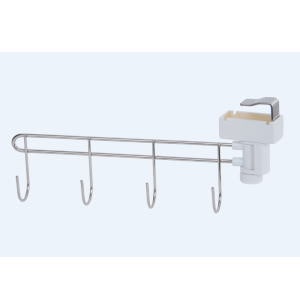 田窪工業所 吊戸下はさみ用4連回転フック HKK-4 | キッチン・調理器具