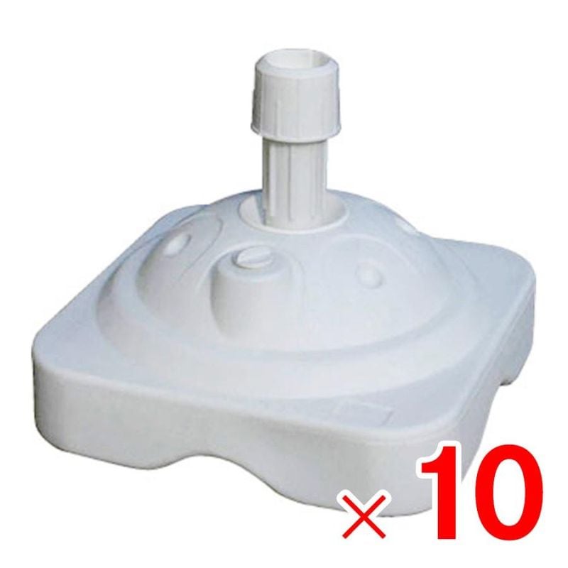 【送料無料】ポール台 てんとー君 タンク容量11L・注入式 10台 [セット販売]