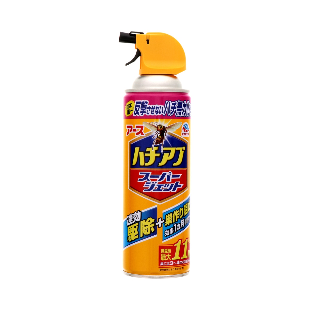 アース製薬　 ハチの巣を作らせない　ハチアブスーパージェット　 455mL