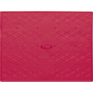 アロン化成 安寿 吸着すべり止めマットC レッド 2枚入 535-128