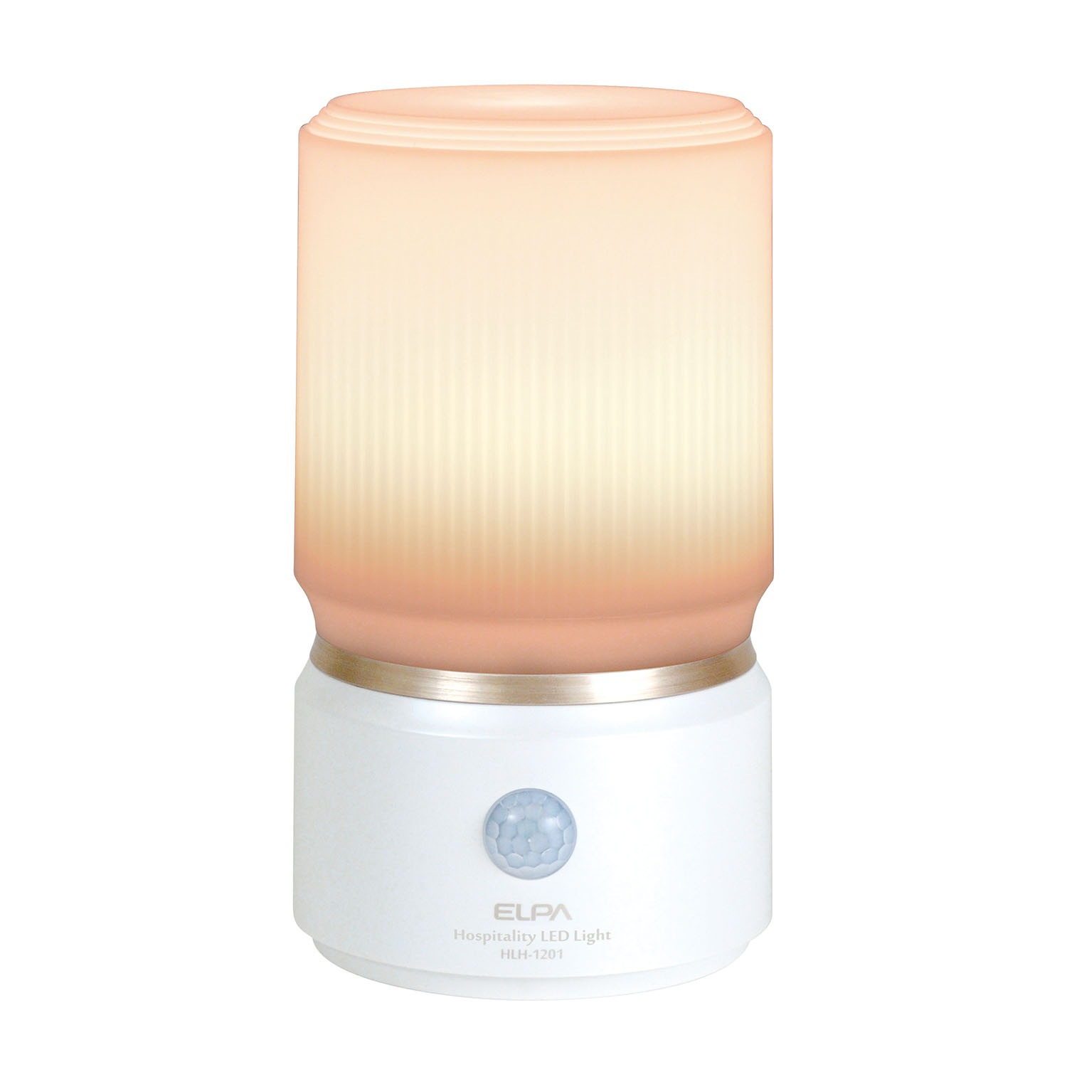 朝日電器 エルパ もてなしライト 丸型小 HLH-1201 PW