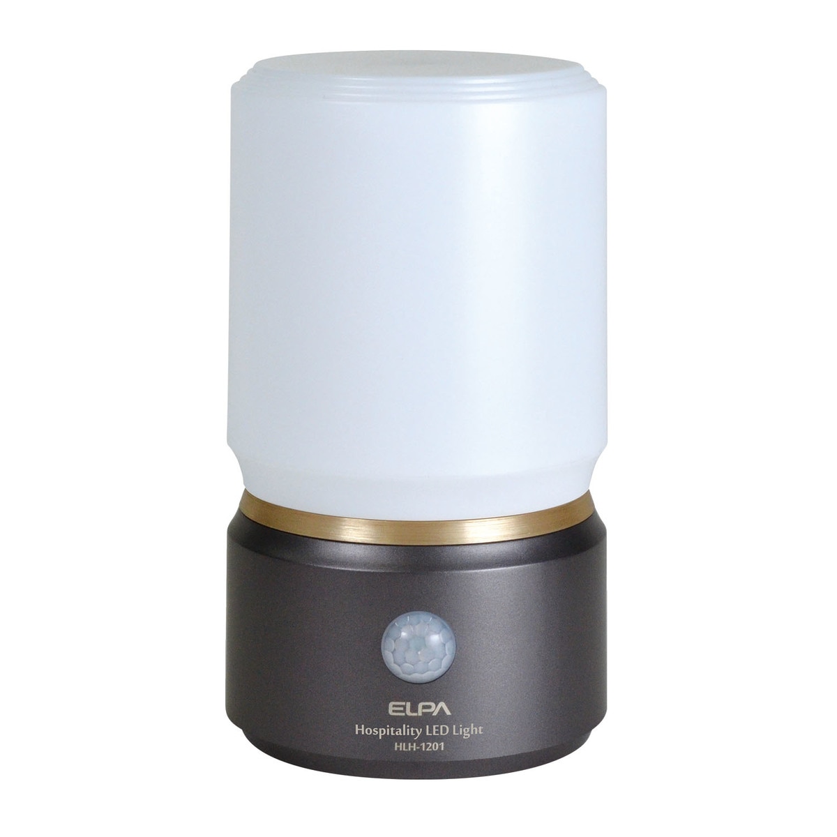 朝日電器 エルパ もてなしライト 丸型小 HLH-1201 DB