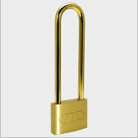 メーカー欠品中 次回5月中旬入荷予定です　SOL HARD ソールハード No.2500 シリンダー南京錠 ツル長 同一鍵 30mm