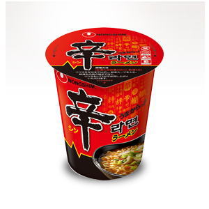 6箱まで1個口 農心 辛ラーメン キムチ カップ×12個 ［ケース販売
