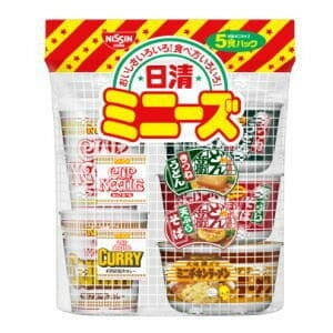 【送料無料】4箱まで1個口 日清 ミニーズ 東 ミニカップ 5食パック×6袋 ［ケース販売］