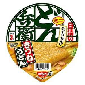 12箱まで1個口 日清のどん兵衛 きつねうどんミニ 東 ×12個 ［ケース販売］