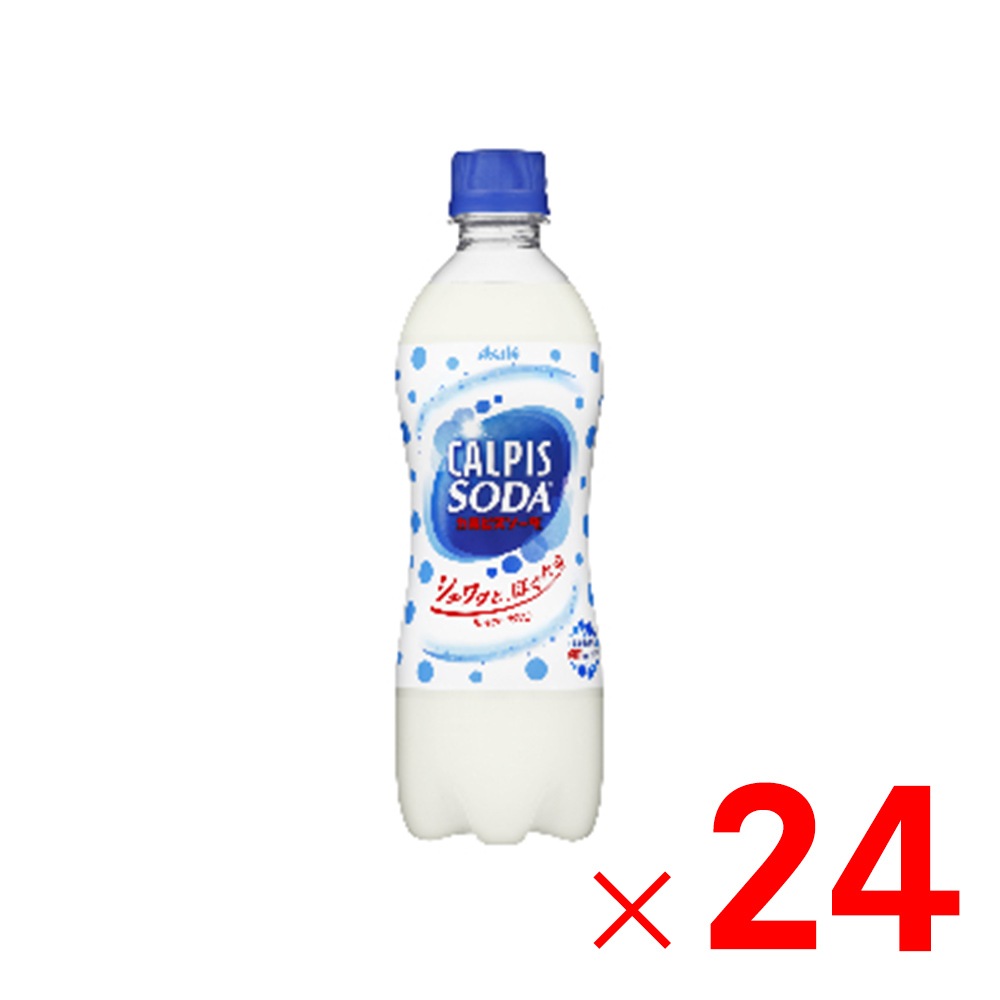 カルピス カルピスソーダ 500ML×24本 【公式通販】